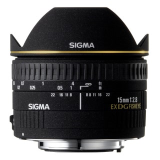 Sigma 15mm F2.8 EX DG Diagonal Fish-Eye for Nikon