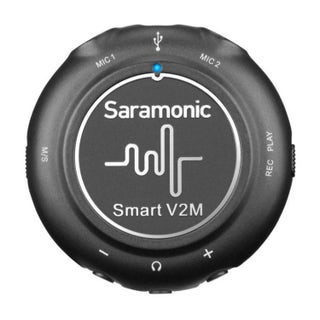 Saramonic Smart V2M Portable Audio Interface with Two Omnidirectional Lavalier Microphones