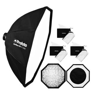 Profoto Softbox 4-Feet Octa Light Modifier with Softgrid 4-Feet Octa, Edge Mask Octa Circular Bundle