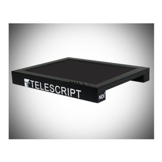 TelescriptIP FPS-170F-NDI Portable 17-Inch Teleprompter with NDI Monitor Fold and Go System - 1