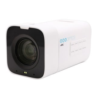 PTZOptics Studio 4K Camera with 20x Zoom, NDI HX2 Connectivity, and 16x Digital Zoom (White)
